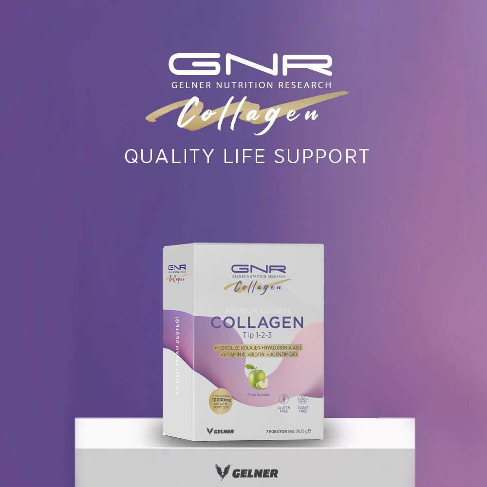 GNR Collagen Type 1-2-3 Sachet Apple Flavored (7 Pieces)