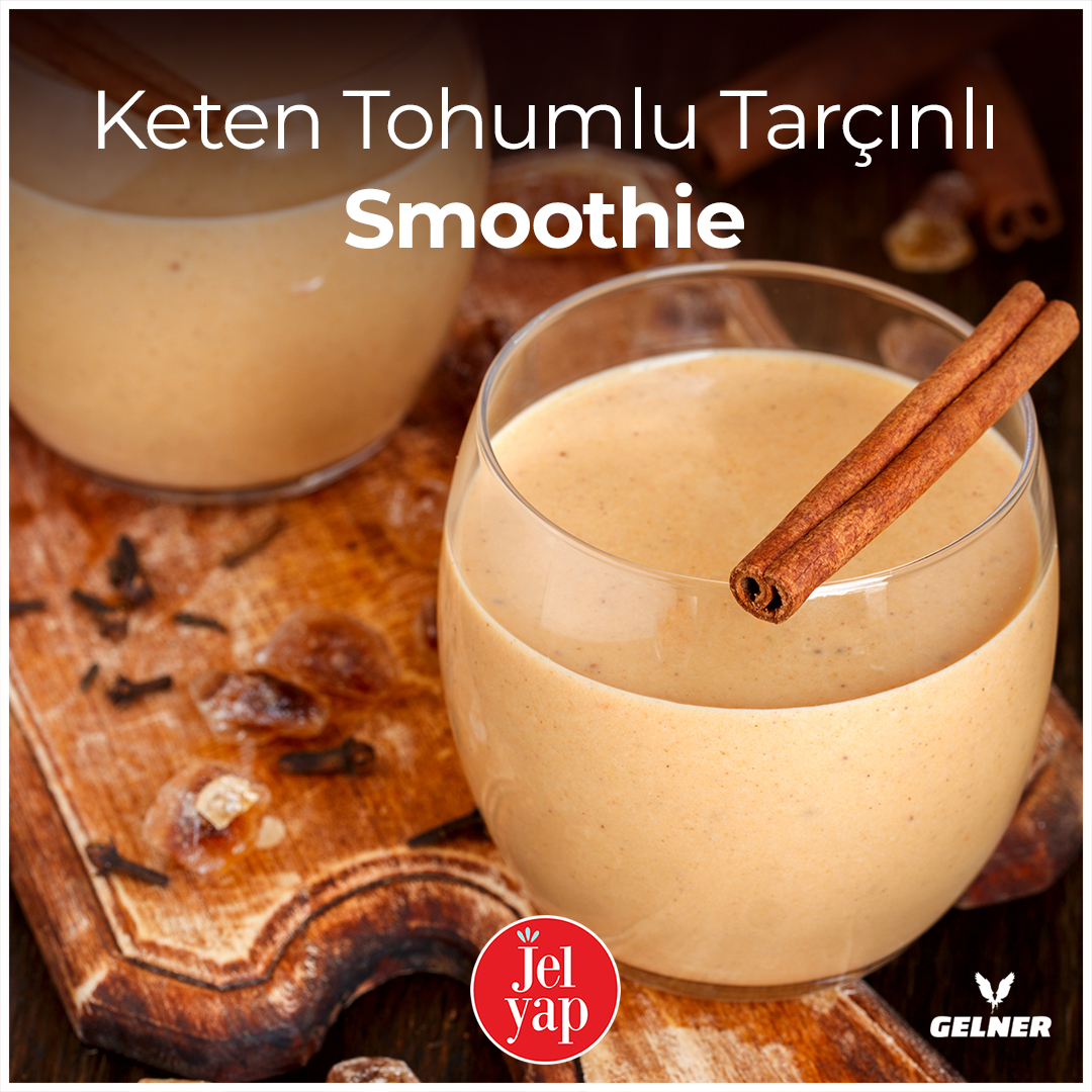 Keten Tohumlu Tarçınlı Smoothie