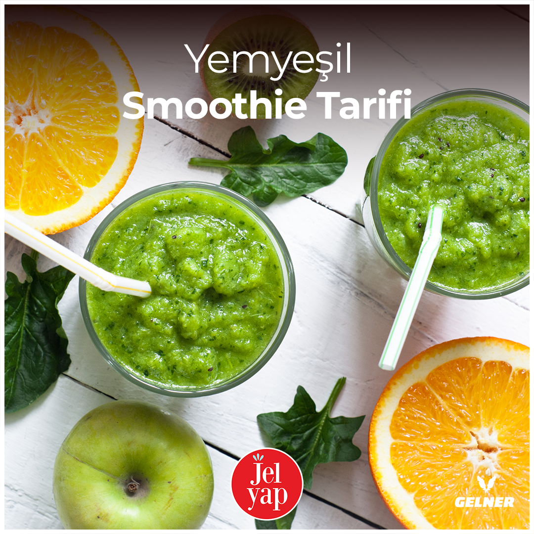 Yemyeşil Smoothie Tarifi